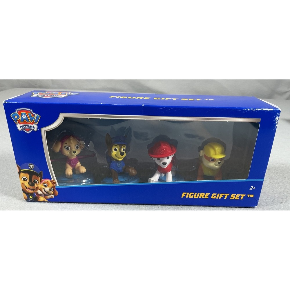 PAW Patrol Figure Gift Set Skye Chase Marshall Rubble 4 Pk Spin Master 2025 New